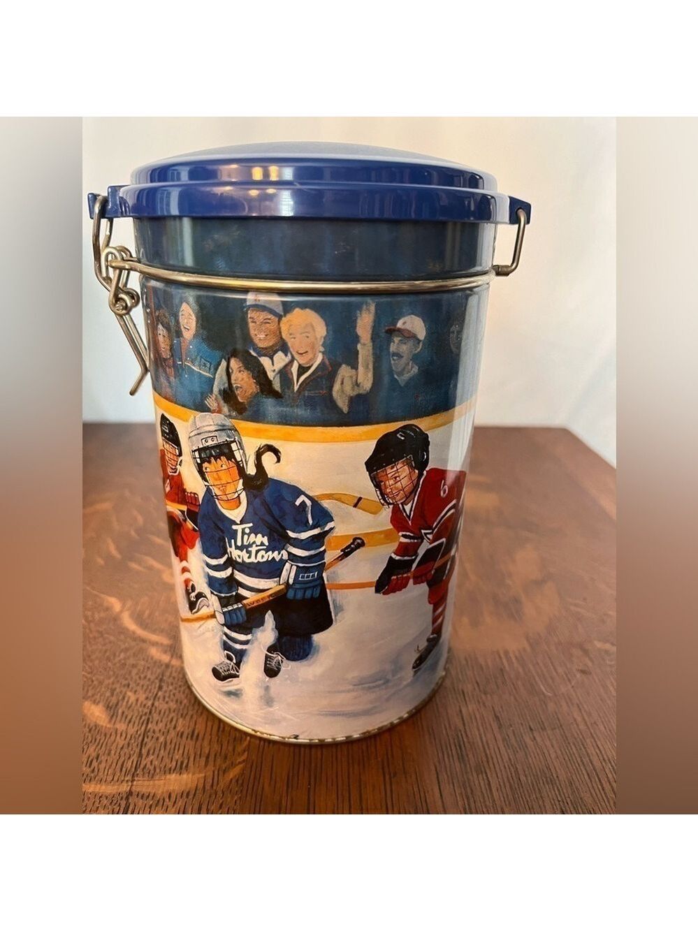 Limited Edition Tim Hortons collector tin “Winning Goal” #002